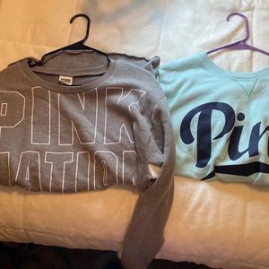 Victoria Secret Pink Sweatshirts